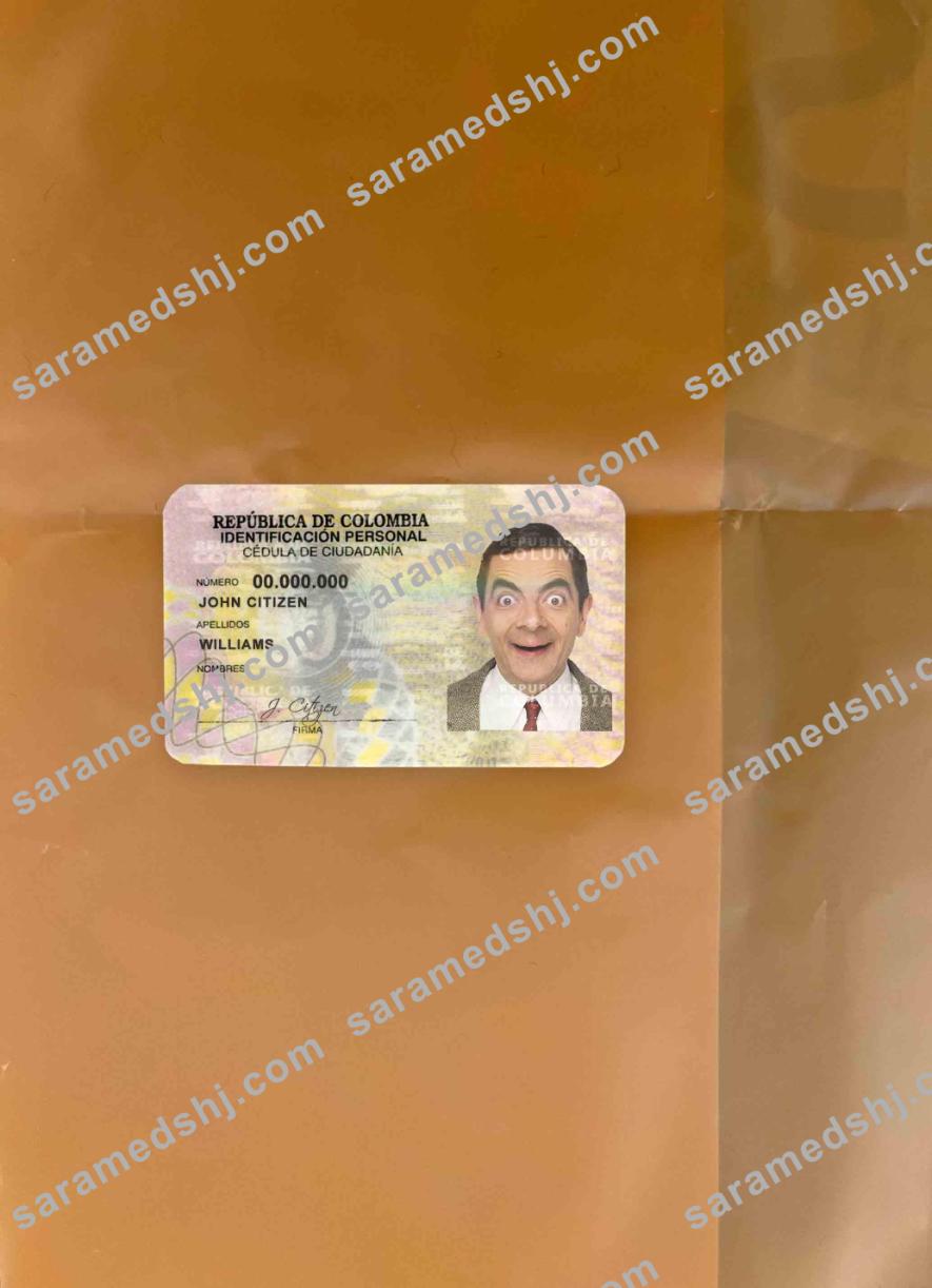Colombia ID (2010 – 2020) photolook FRONT